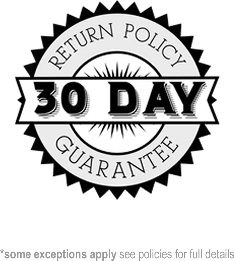 30 Day Return Policy Banner