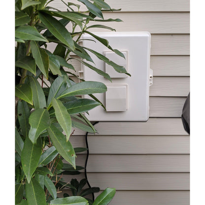 AmpShell Outdoor Enclosure for Sonos Amp & More | Light Ivory